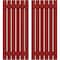 Ekena Millwork Americraft 6-Board, 2 Batten Exterior Real Wood Spaced Board-n-Batten Shutters, ARW101SB623X51BRH, PR ARW101SB623X51BRH - alternate 1